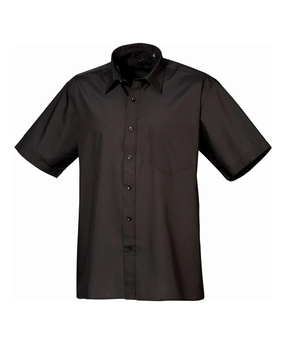 Short Sleeve Poplin Shirt
