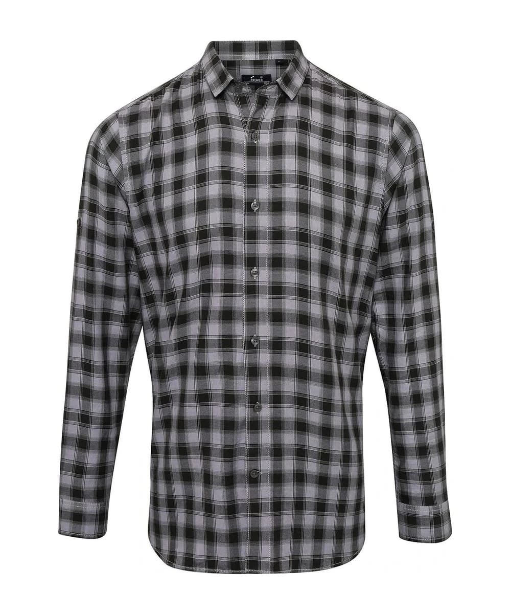 Mulligan Check Cotton Long Sleeve Shirt
