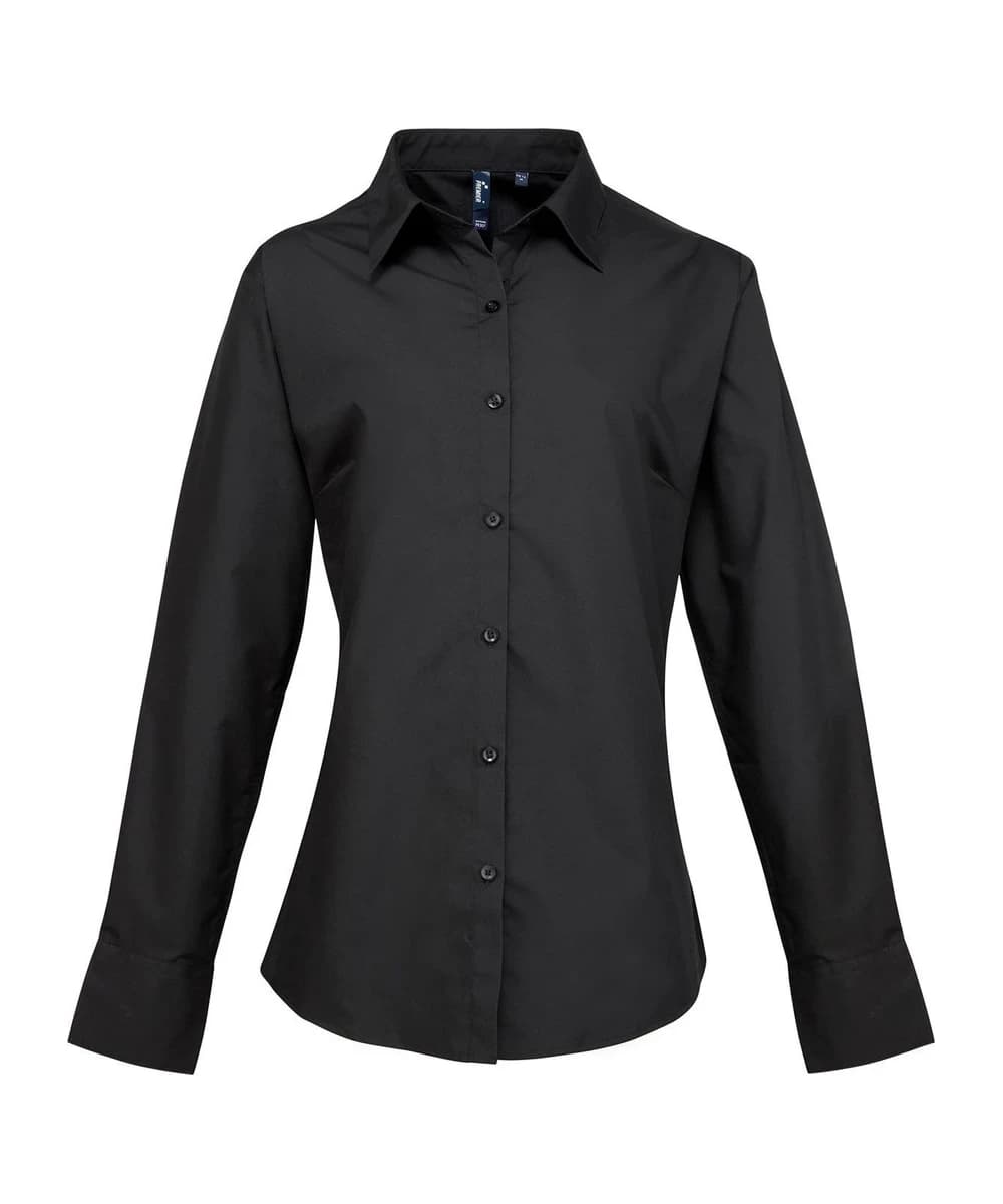 Women's Supreme Poplin Long Sleeve Shirt