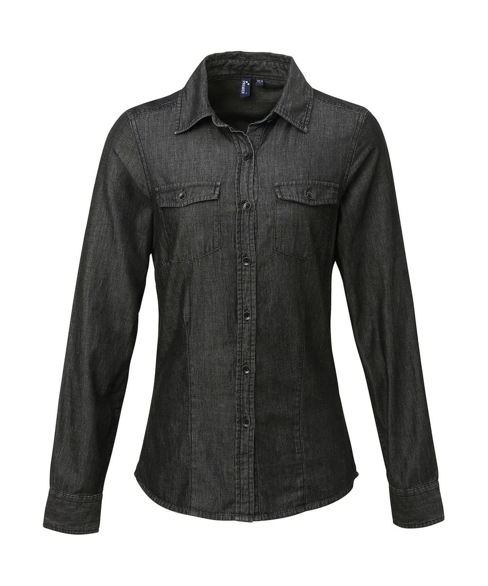 Women's Jeans Stitch Denim Shirt
