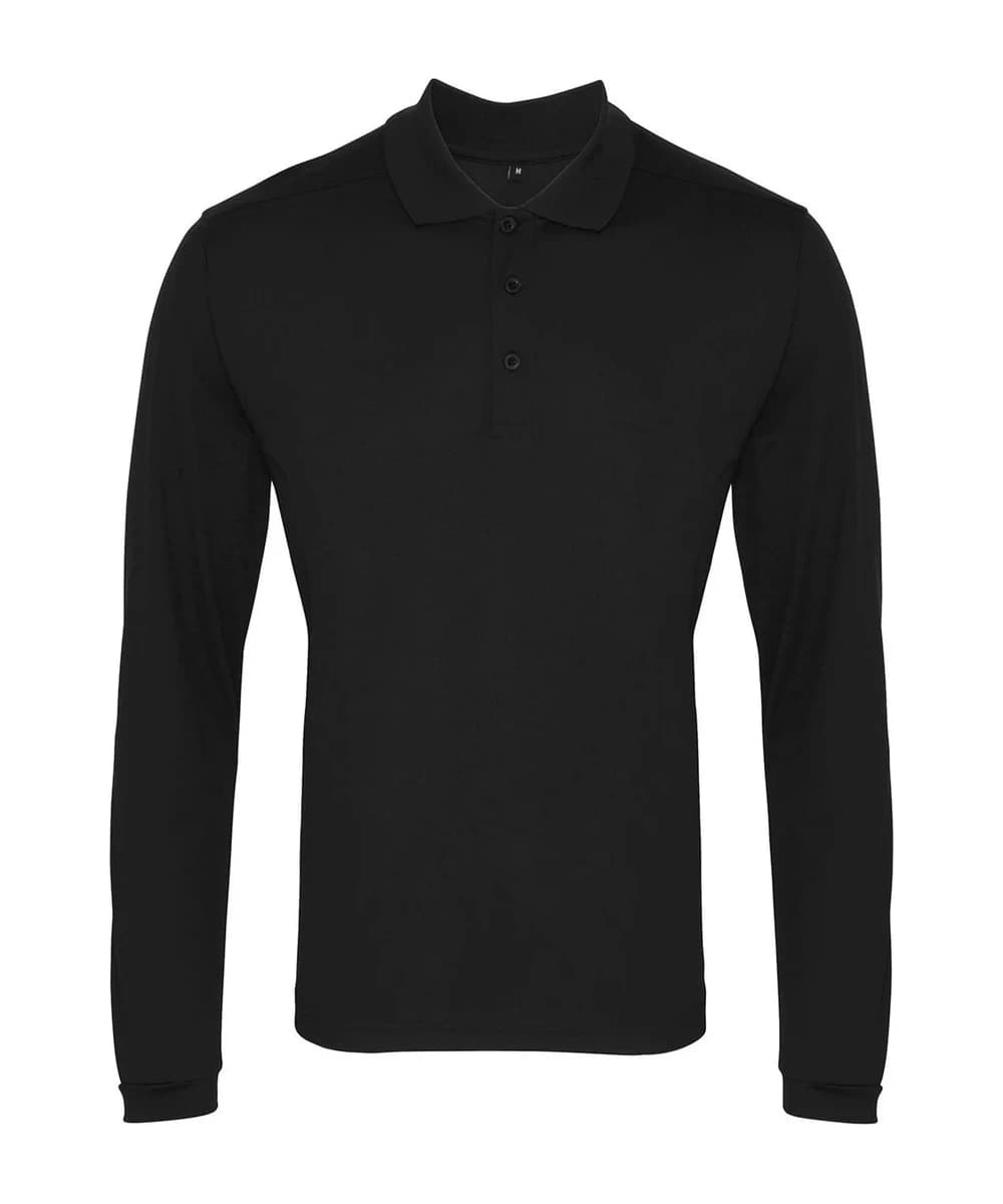 Long Sleeve Coolchecker Piqué Polo