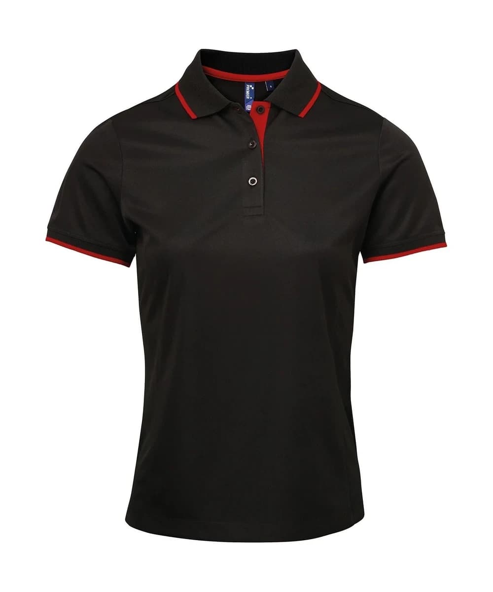Women's Contrast Coolchecker Polo