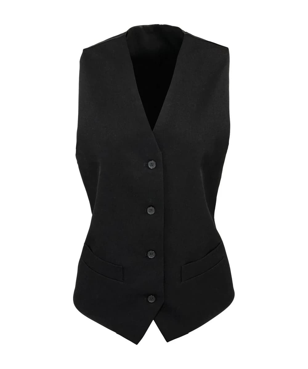 Women's Lined Polyester Waistcoat