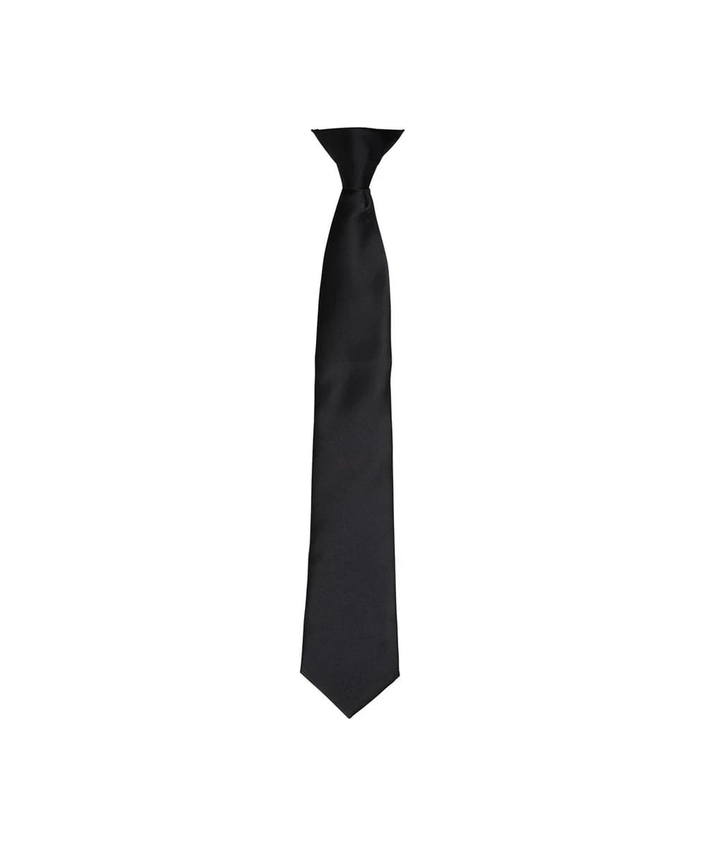 'colours' Satin Clip Tie