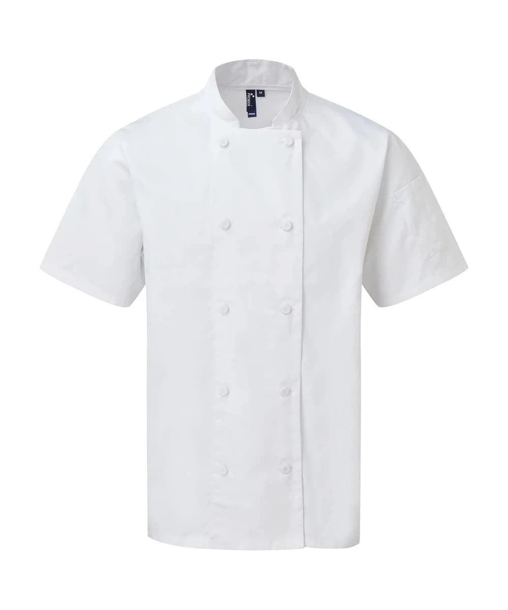 Chefs Coolchecker Short Sleeve Jacket