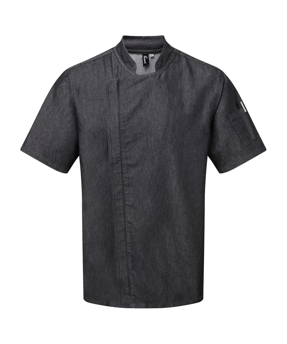 Chef's Zip-Close Short Sleeve Jacket