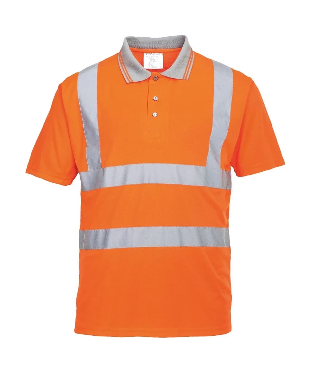 Hi-Vis Short Sleeved Polo (s477/Rt22)