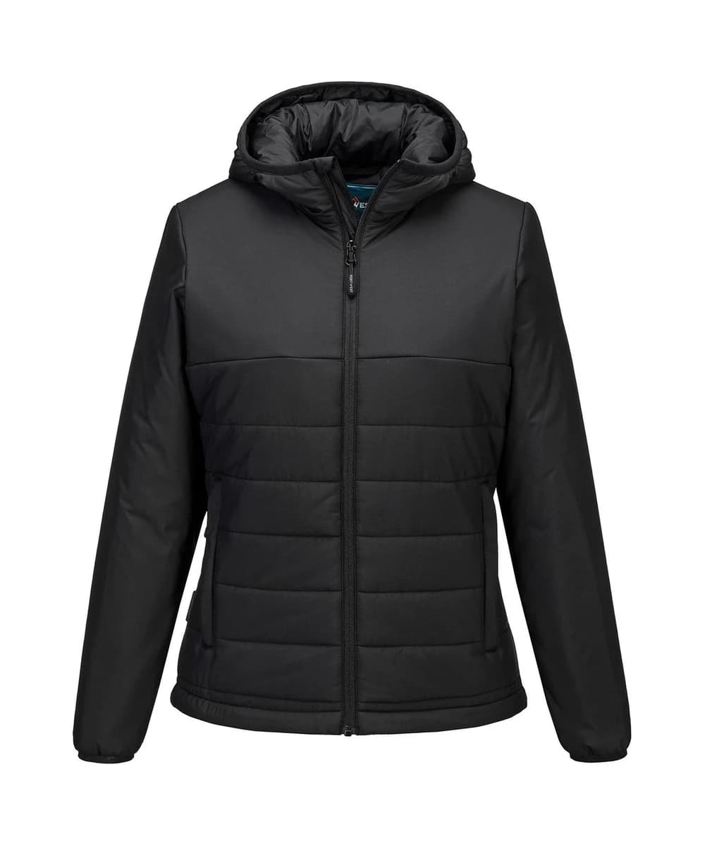 Women’s Professional Hooded Insulated Baffle Jacket