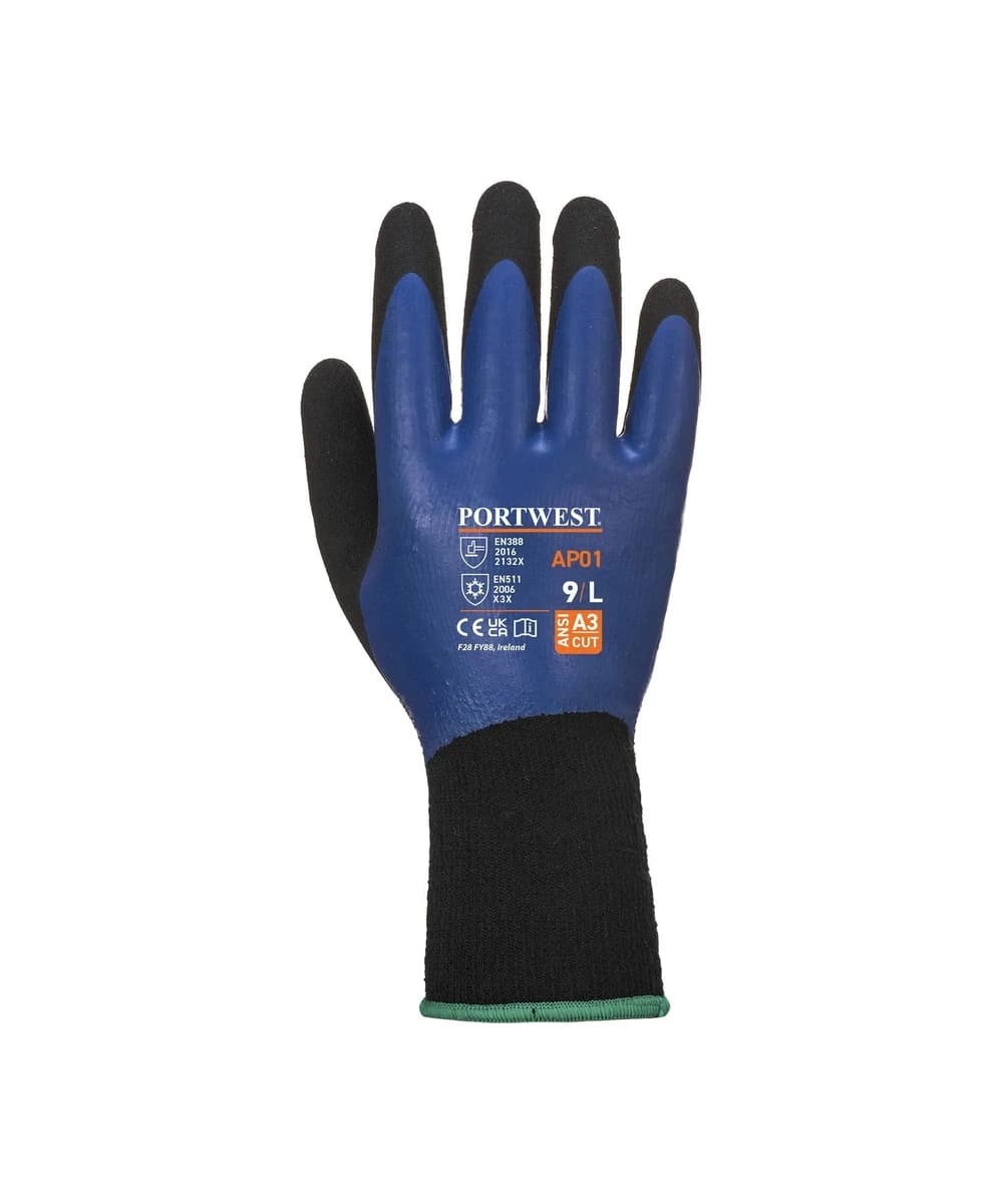 Cold 13 Latex Aqua Gloves