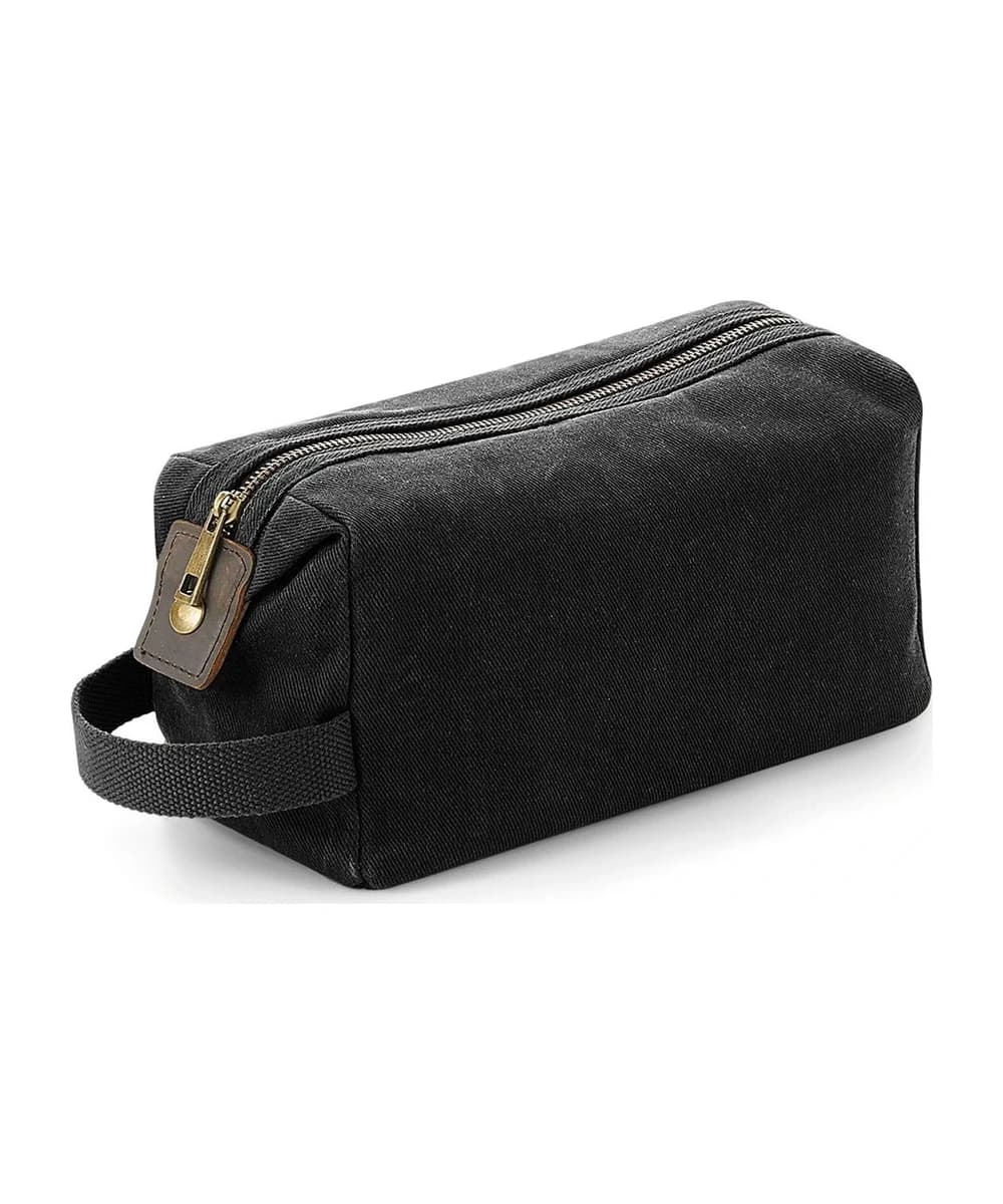 Heritage Waxed Canvas Wash Bag
