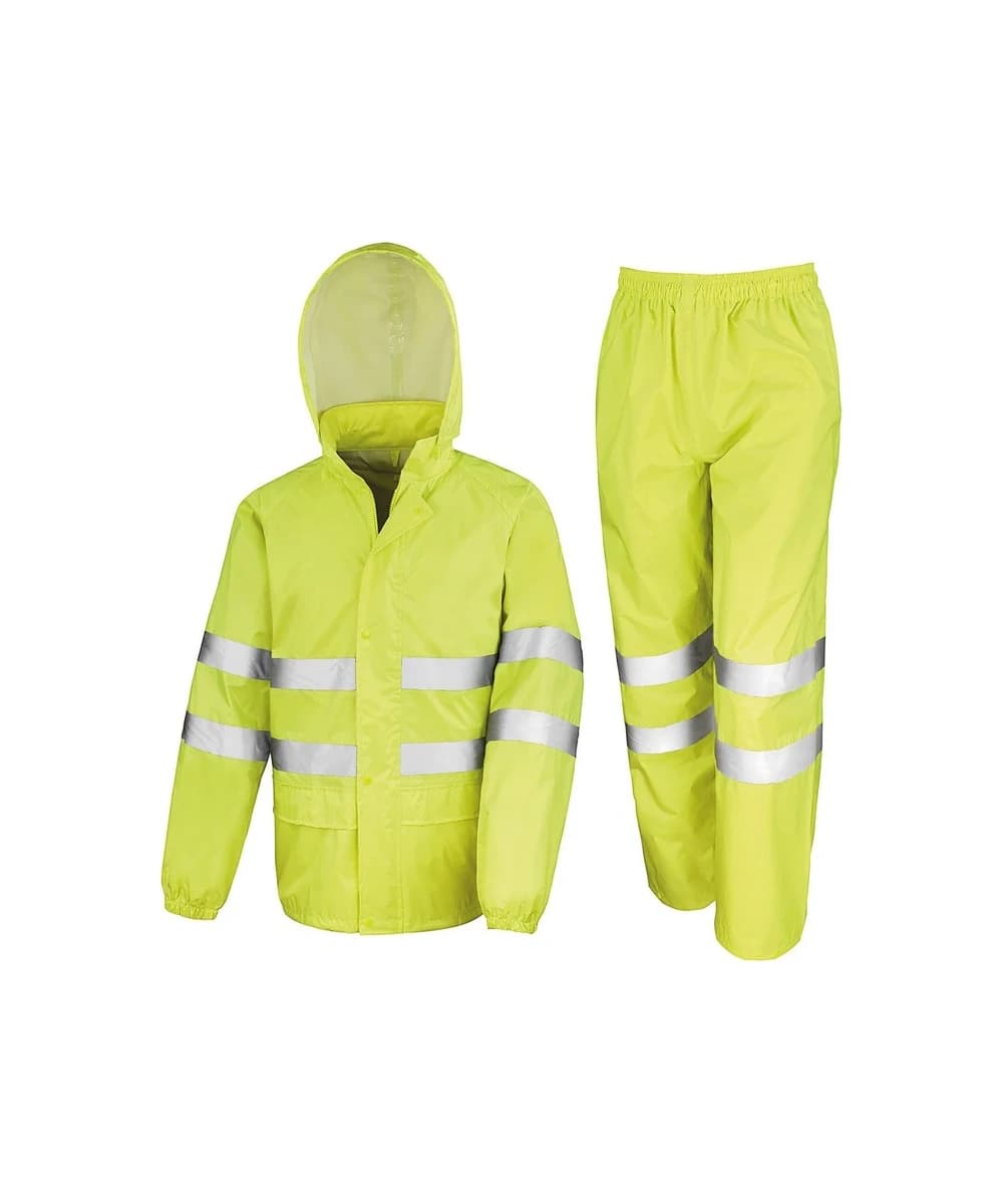 High-Viz Waterproof Suit