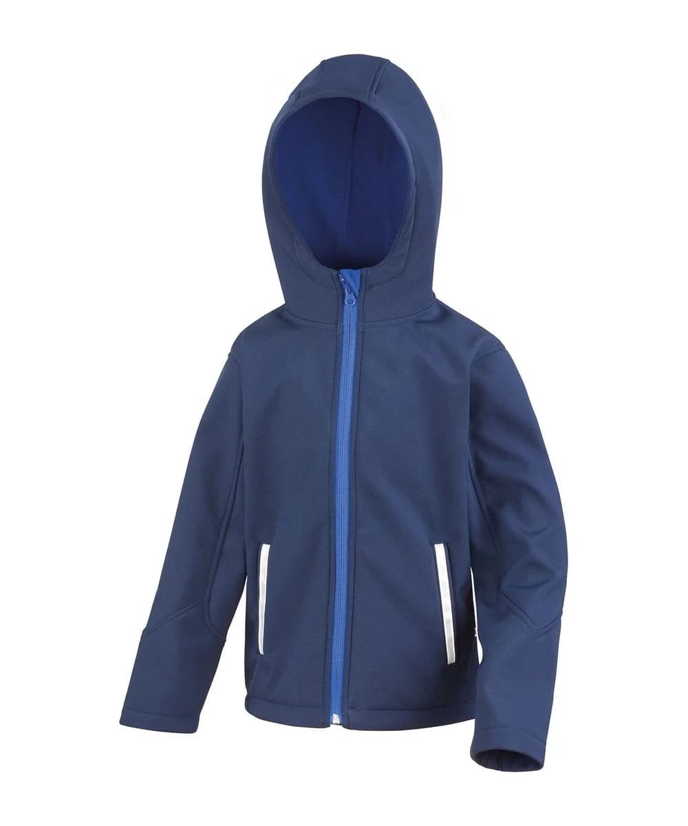 Core Junior Tx Performance Hooded Softshell Jacket