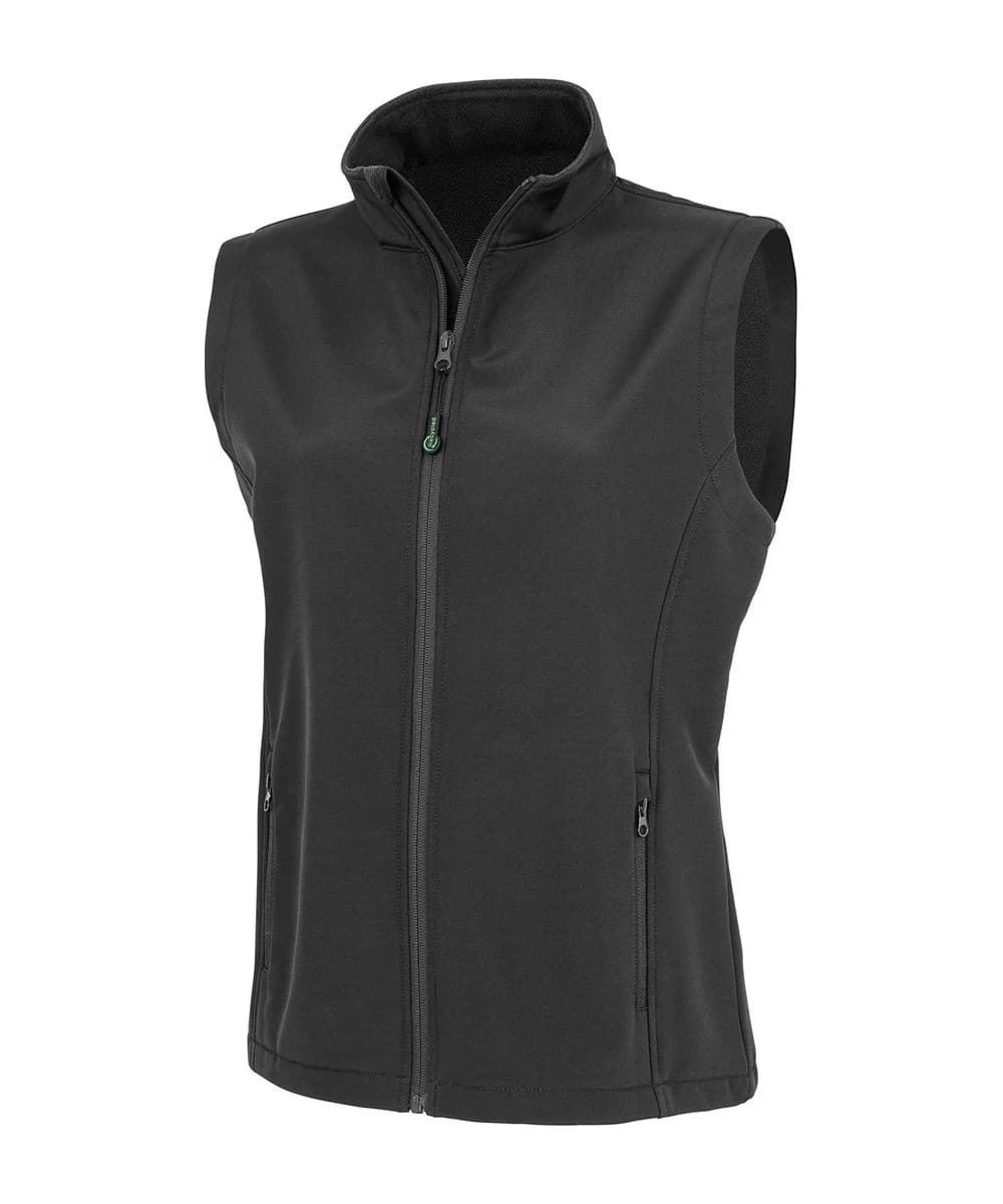 Women's Recycled 2-Layer Printable Softshell Bodywarmer