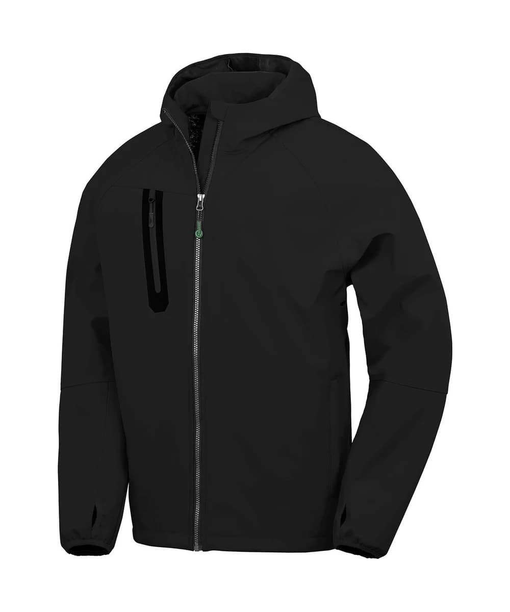 3-Layer Recycled Printable Casual Hooded Softshell