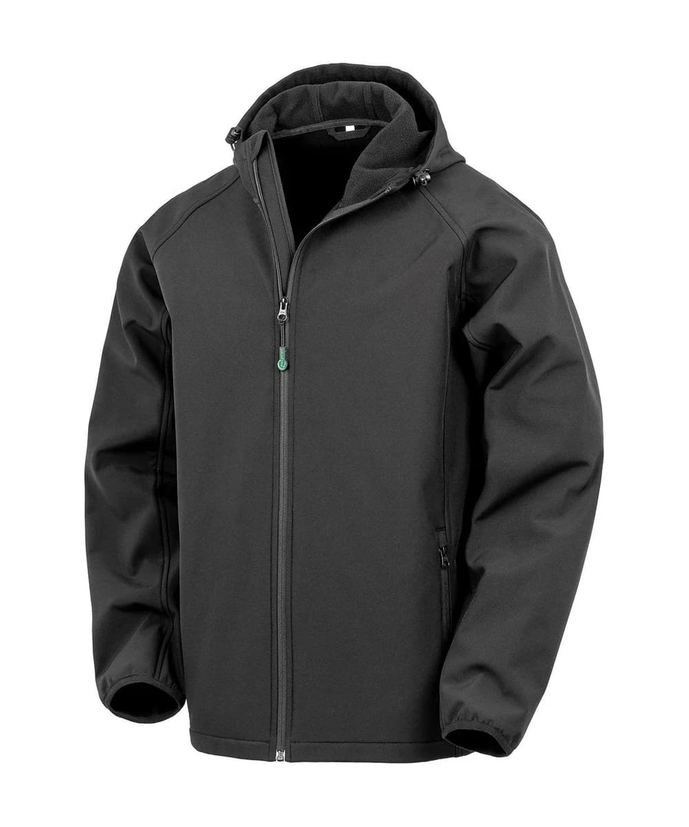 Recycled 3-Layer Printable Hooded Softshell