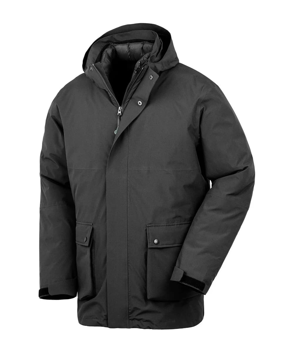 Recycled 3-In-1 Padded Ripstop Jacket