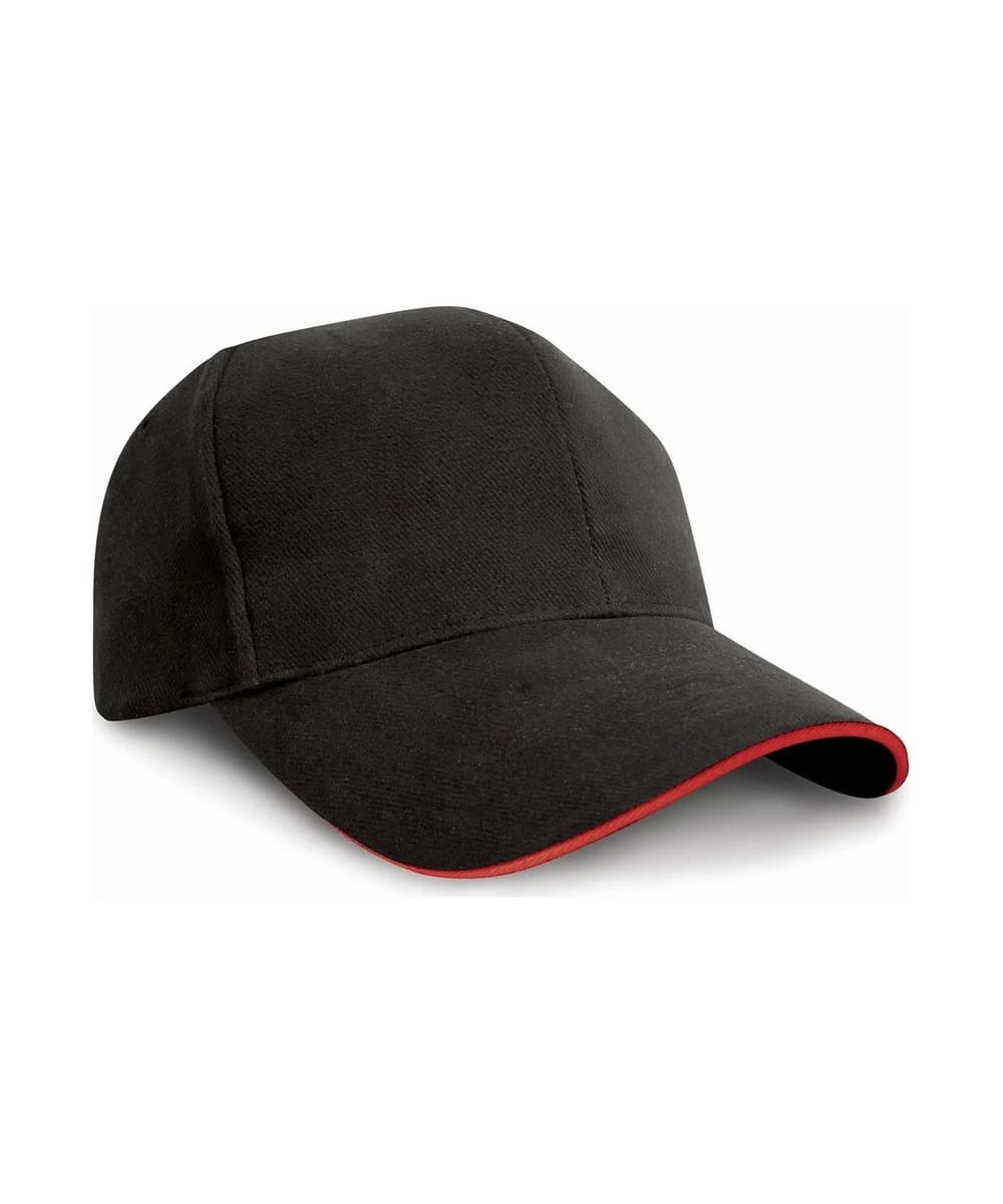 Pro-Style Heavy Cotton Cap With Sandwich Peak