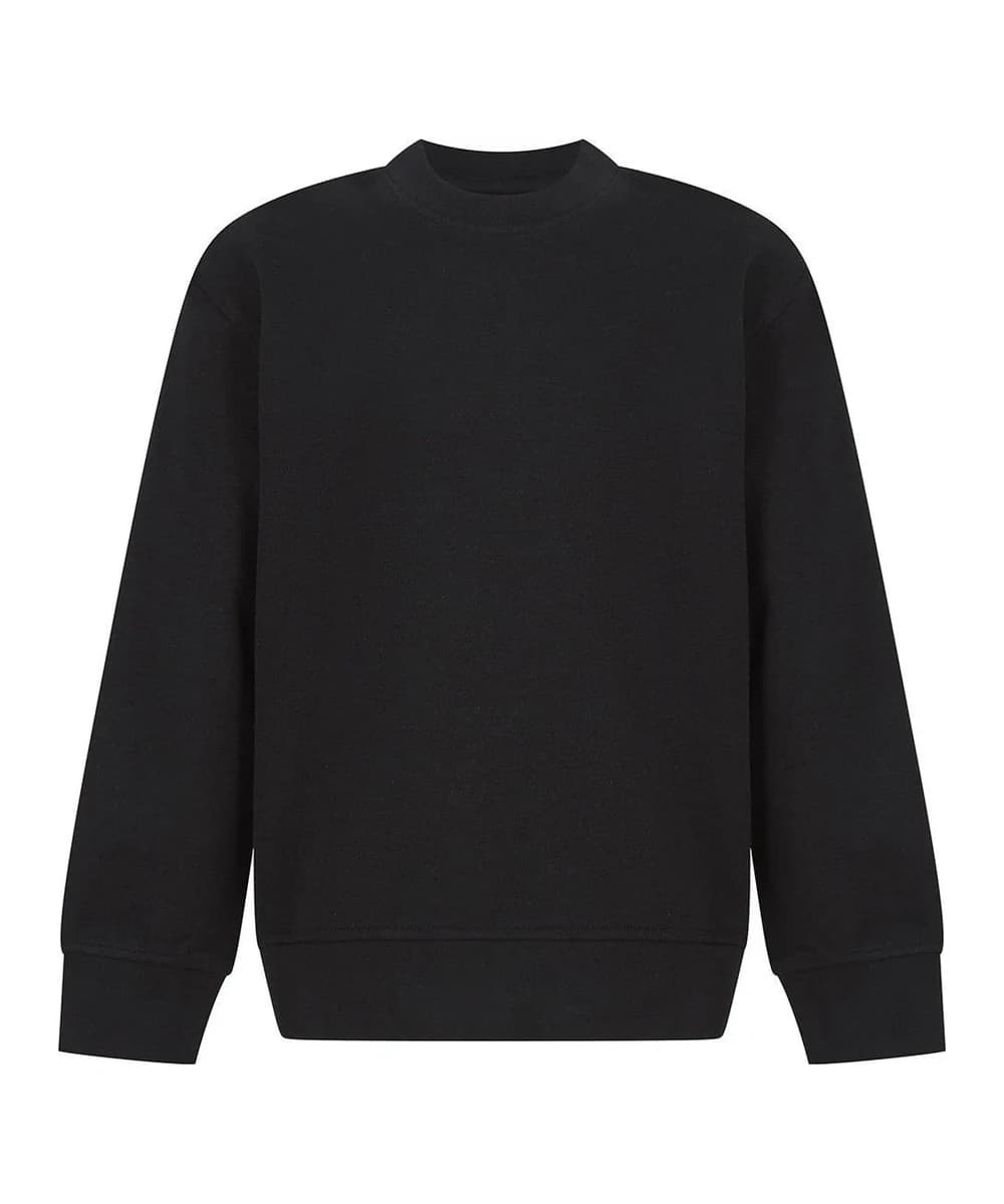 Kids Sustainable Fashion Curved Hem Sweatshirt