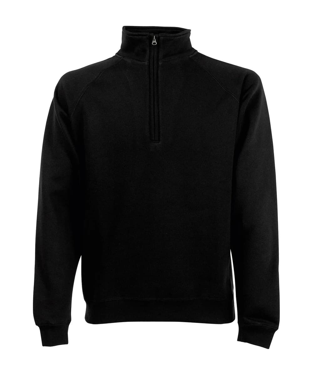 Premium 70/30 Zip-Neck Sweatshirt