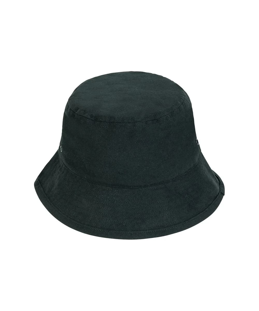 Bucket Hat With Metal Eyelets