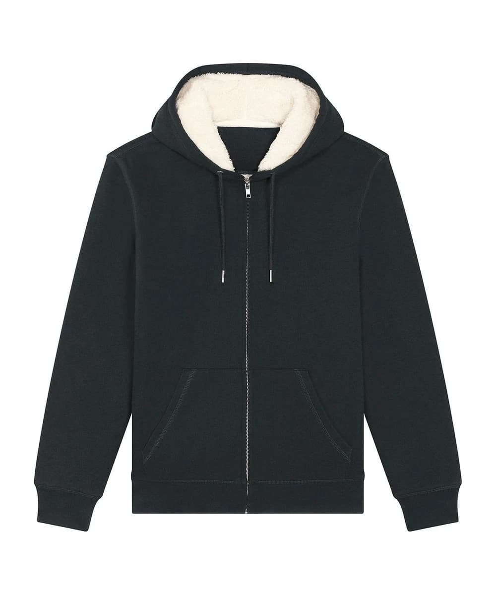 Unisex Hygger Sherpa Zip-Through Sweatshirt
