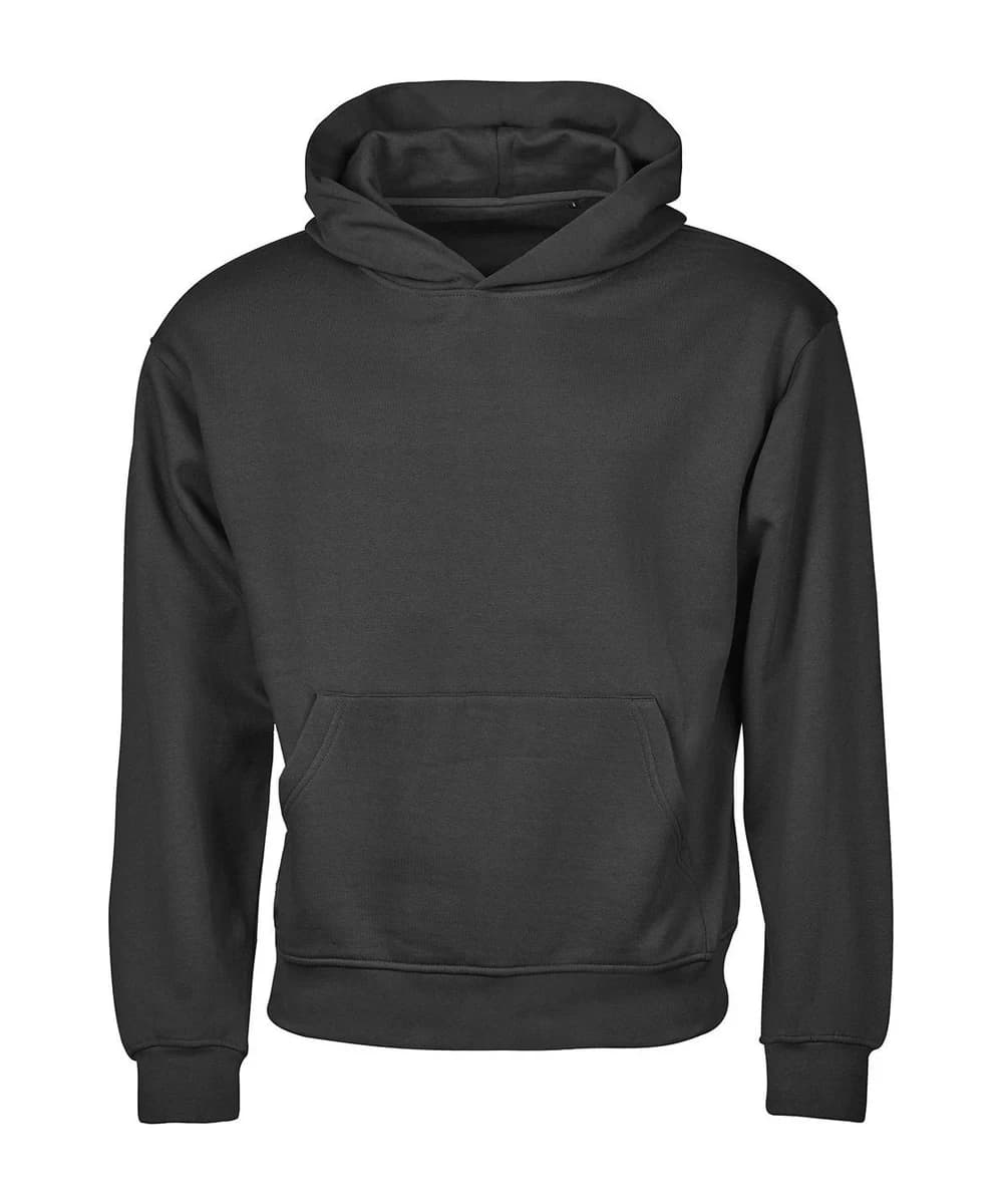 Unlabeled Heavy Loose-Fit Hooded Sweatshirt