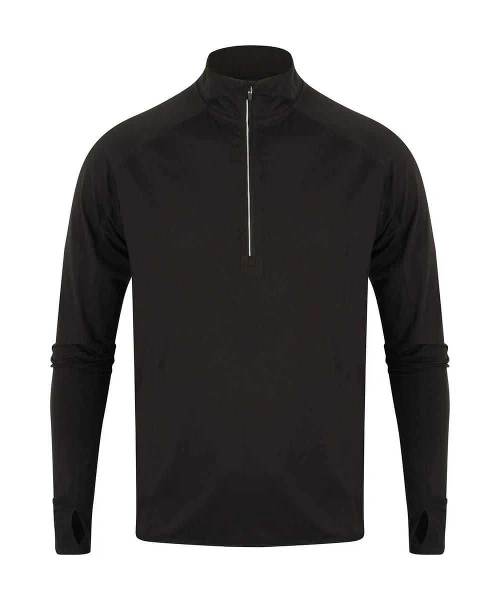 Long-Sleeved ¼ Zip Top