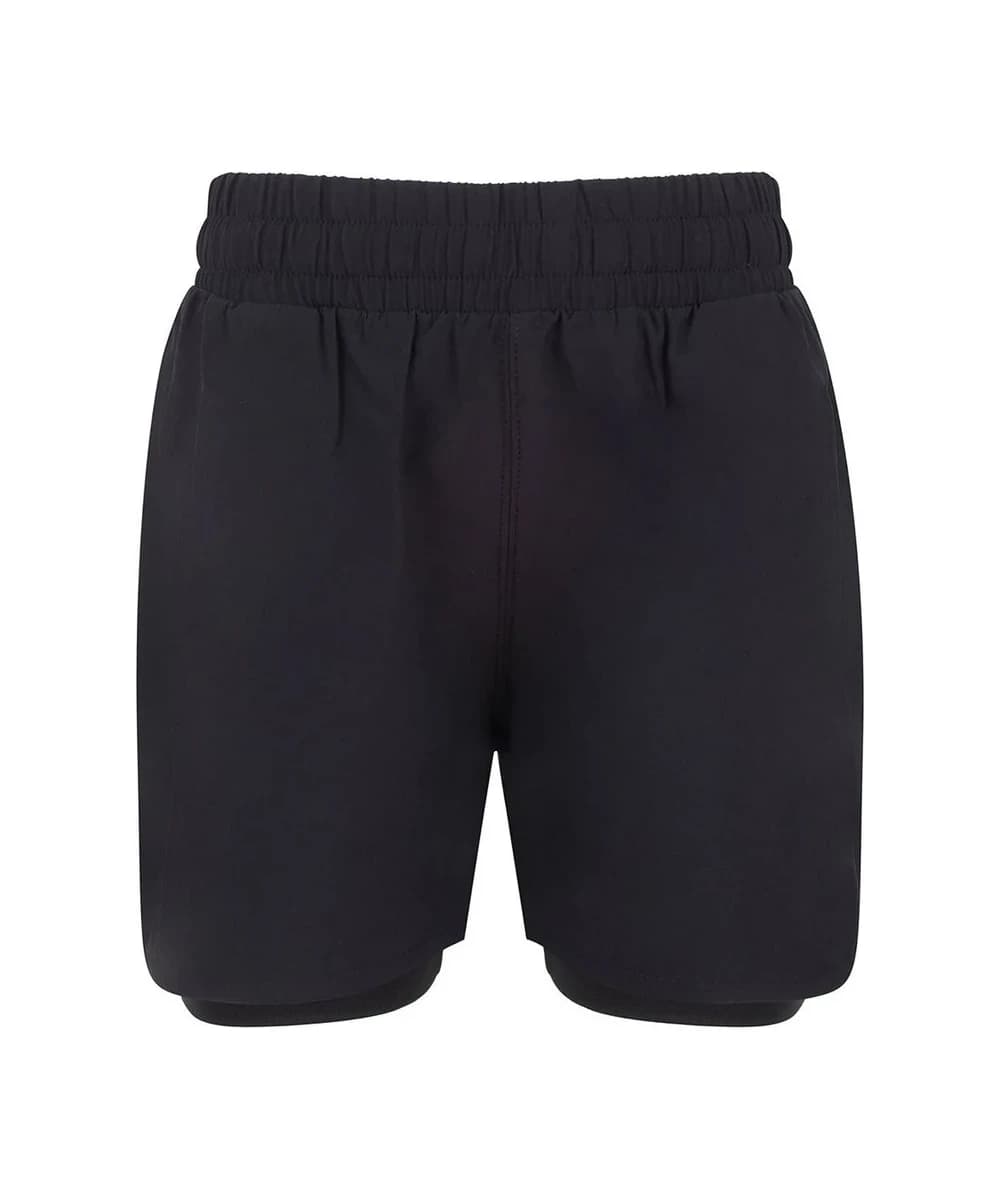Kids Double-Layer Sports Shorts