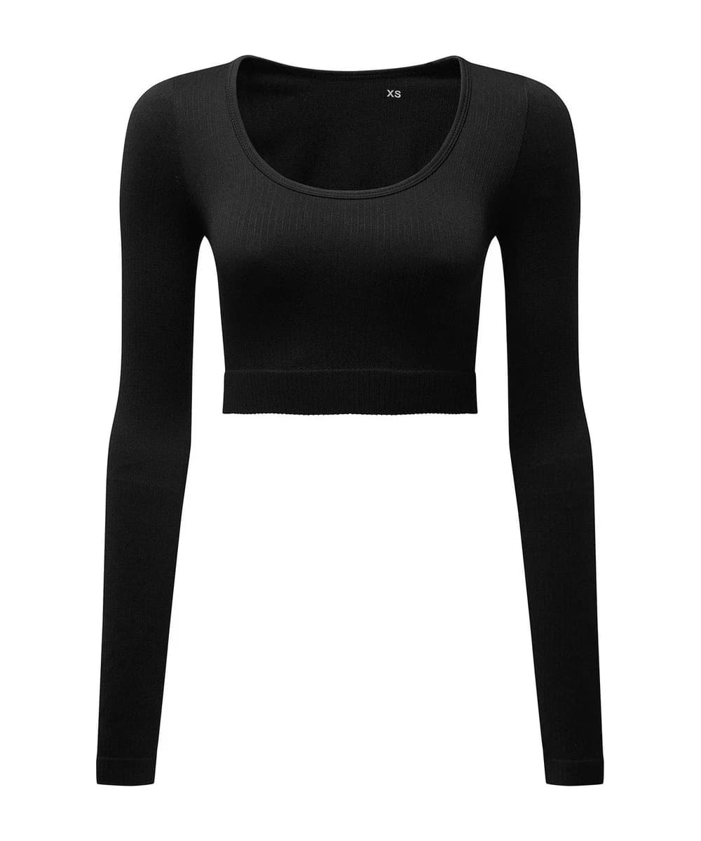 Women’s Tridri Ribbed Seamless '3d Fit' Crop Top