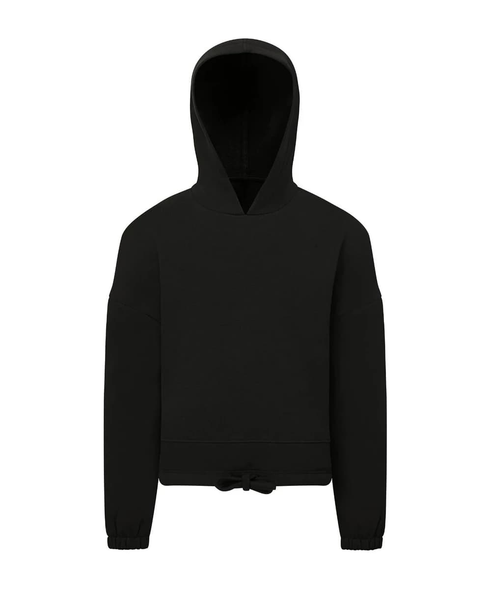 Kids Tridri Recycled Cropped Oversize Hoodie