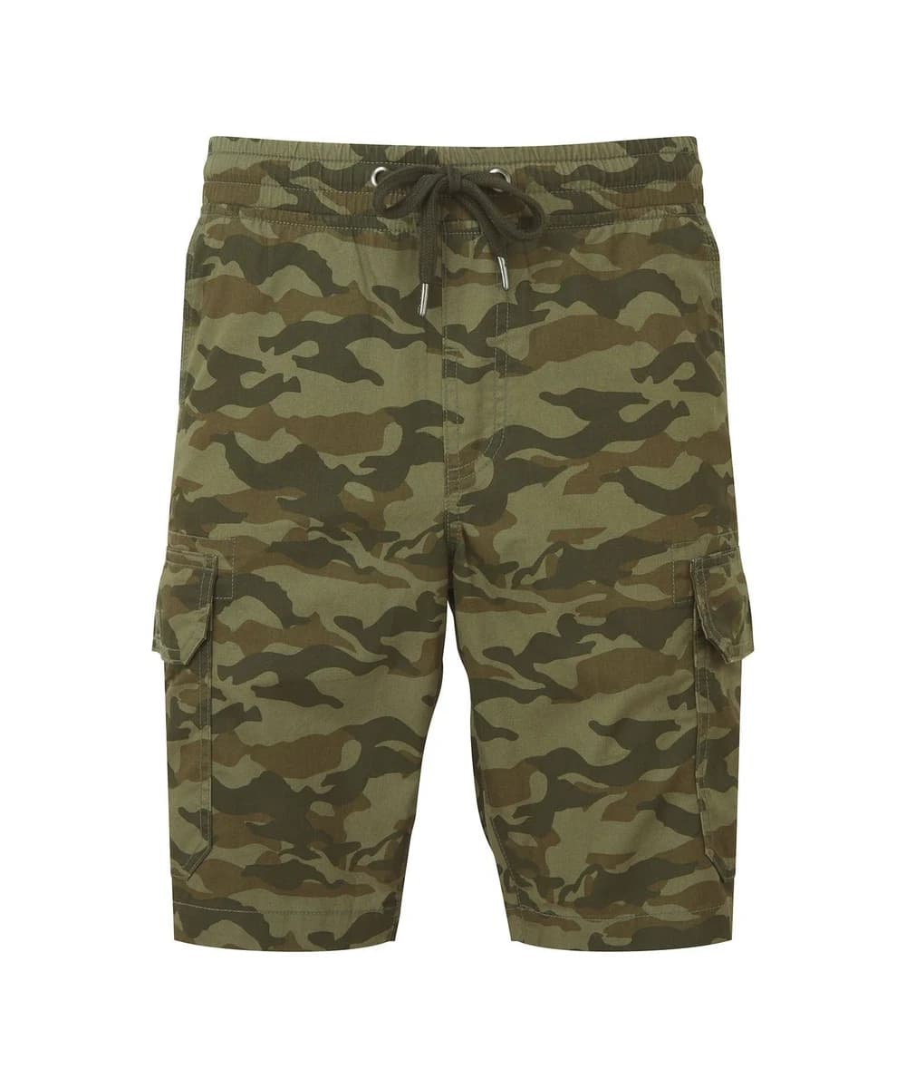 Men’s Camo Cargo Utility Shorts