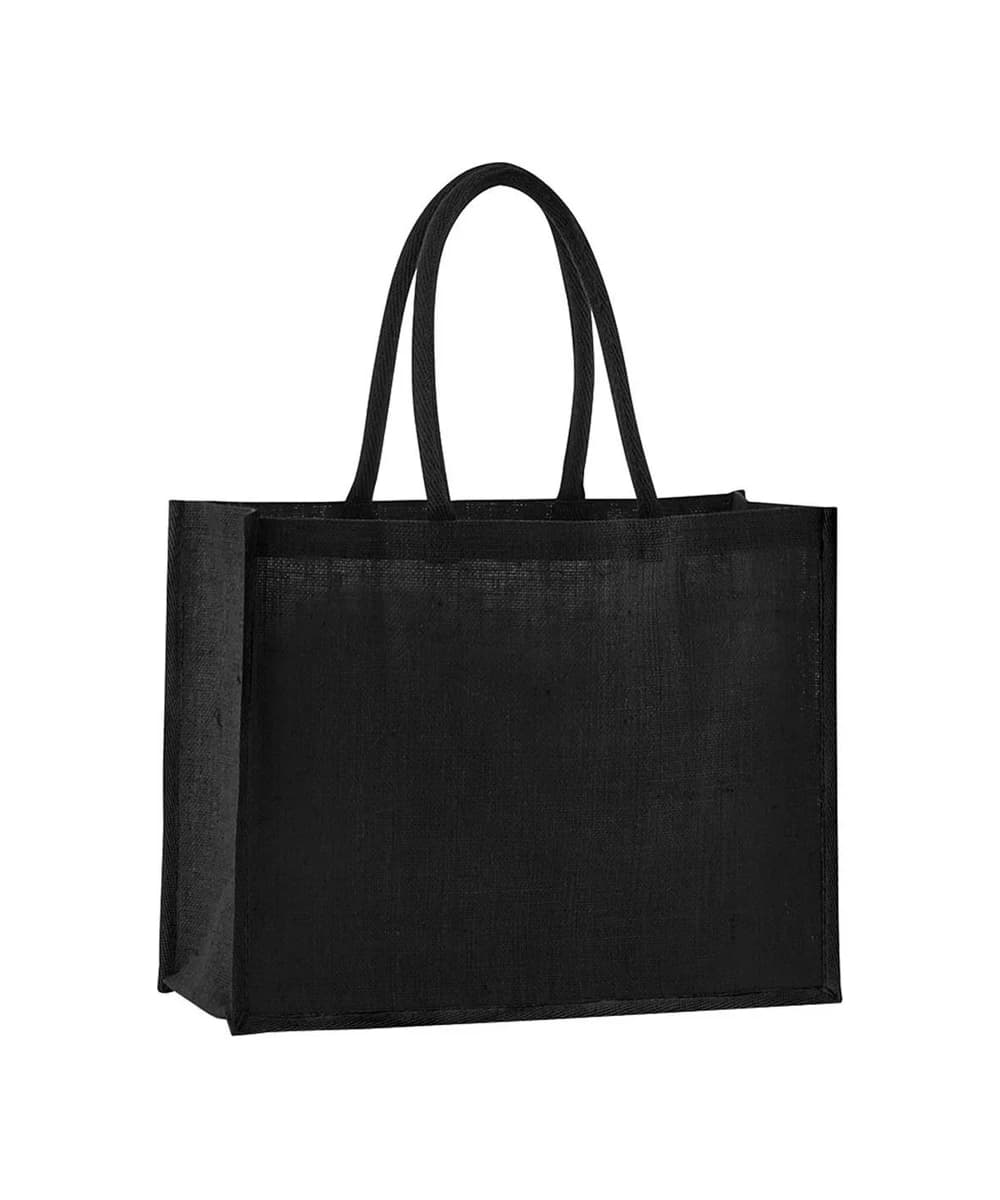 Natural Starched Jute Classic Shopper