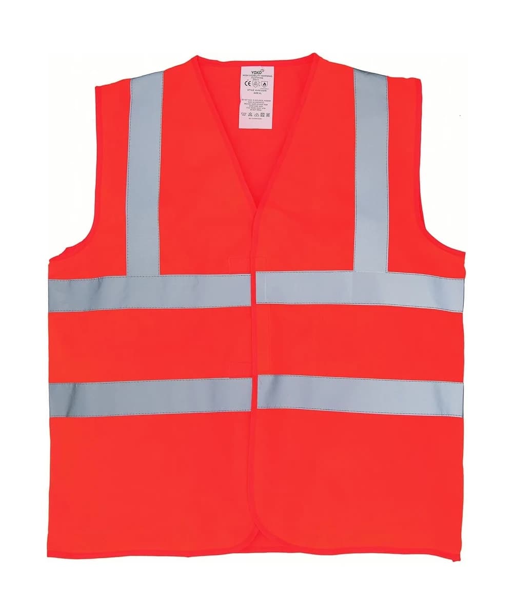 Flame-Retardant Hi-Vis Sleeveless Waistcoat
