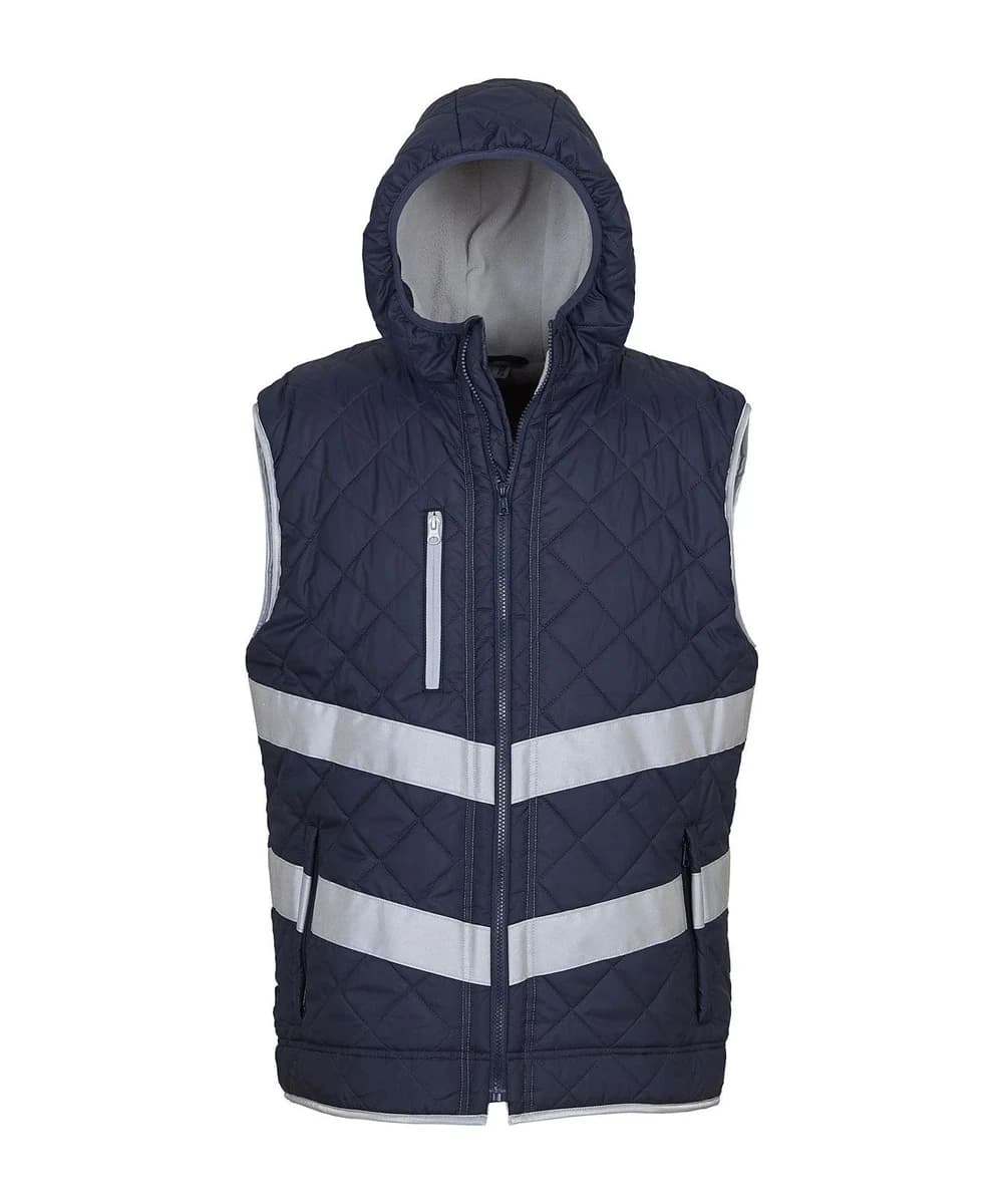 Hi-Vis Kensington Hooded Gilet