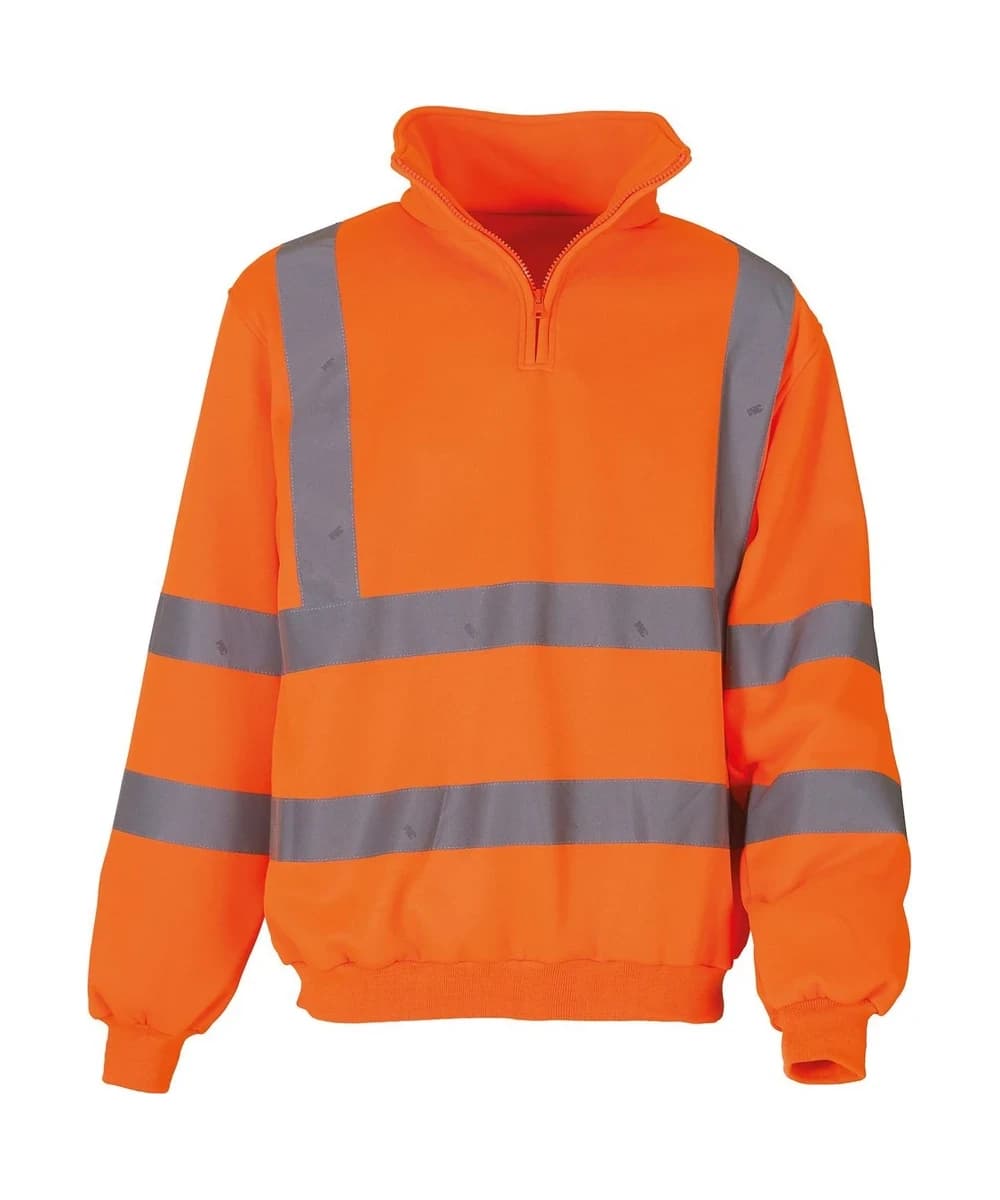 Hi-Vis ¼ Zip Sweatshirt