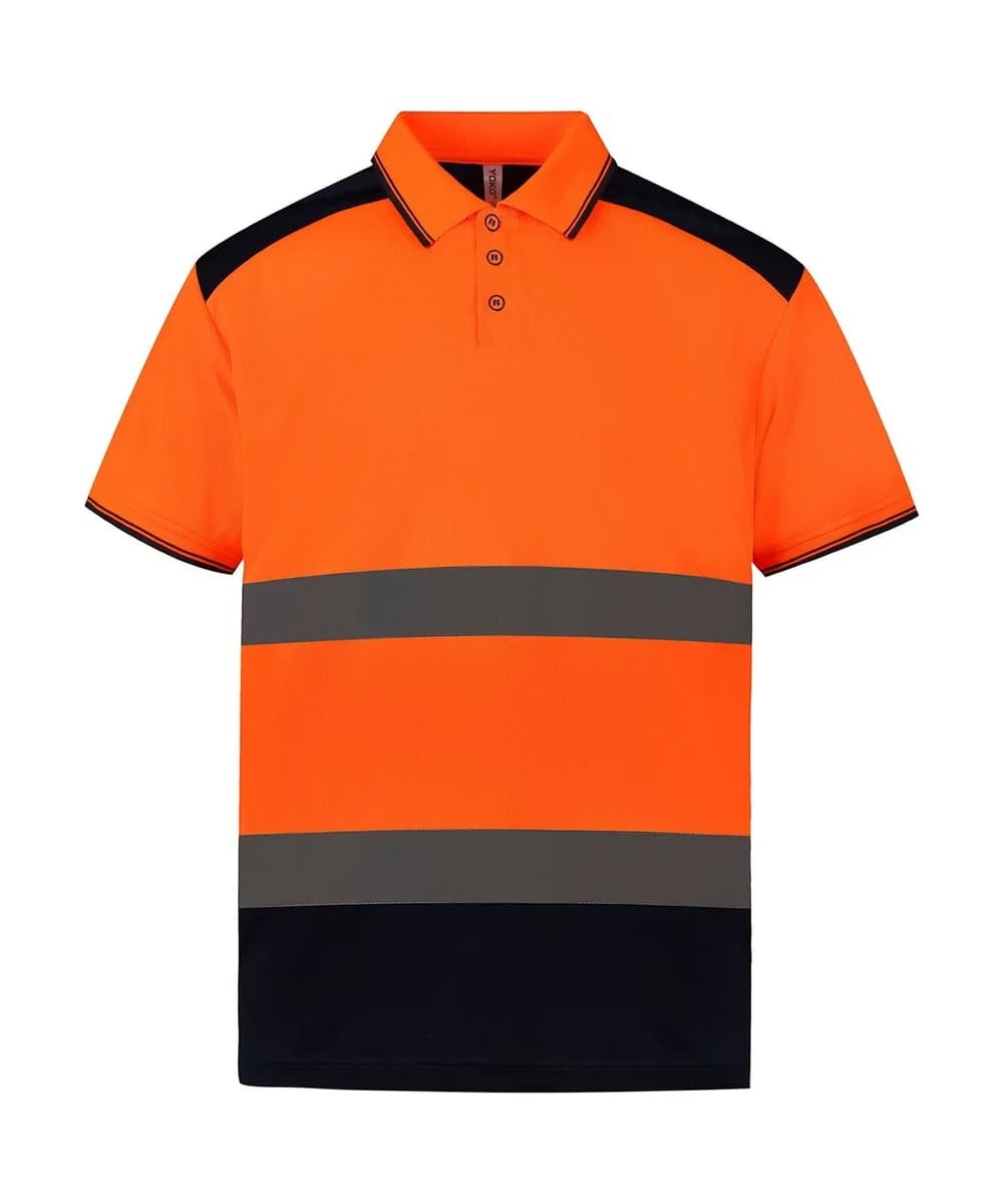 Hi-Vis Two-Tone Polo Shirt