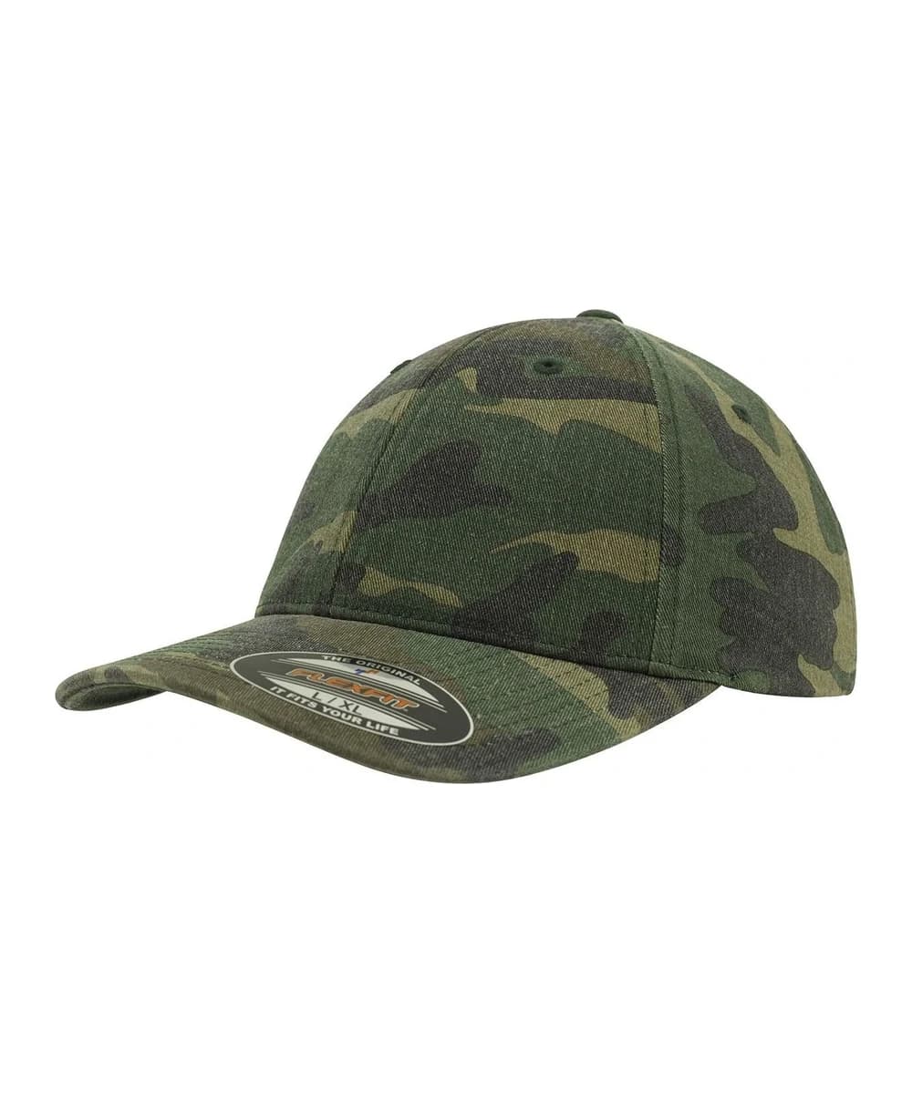 Flexfit Garment Washed Camo
