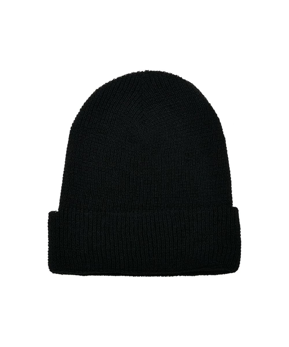 Recycled Yarn Waffle Knit Beanie