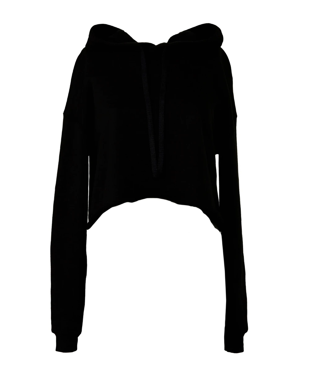 Women's Cropped Fleece Hoodie