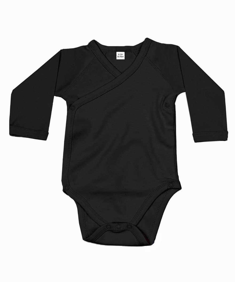 Baby Long Sleeve Kimono Bodysuit
