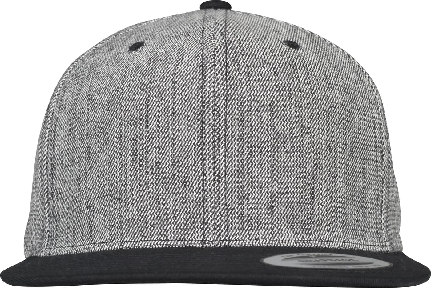 Melange Solid Snapback
