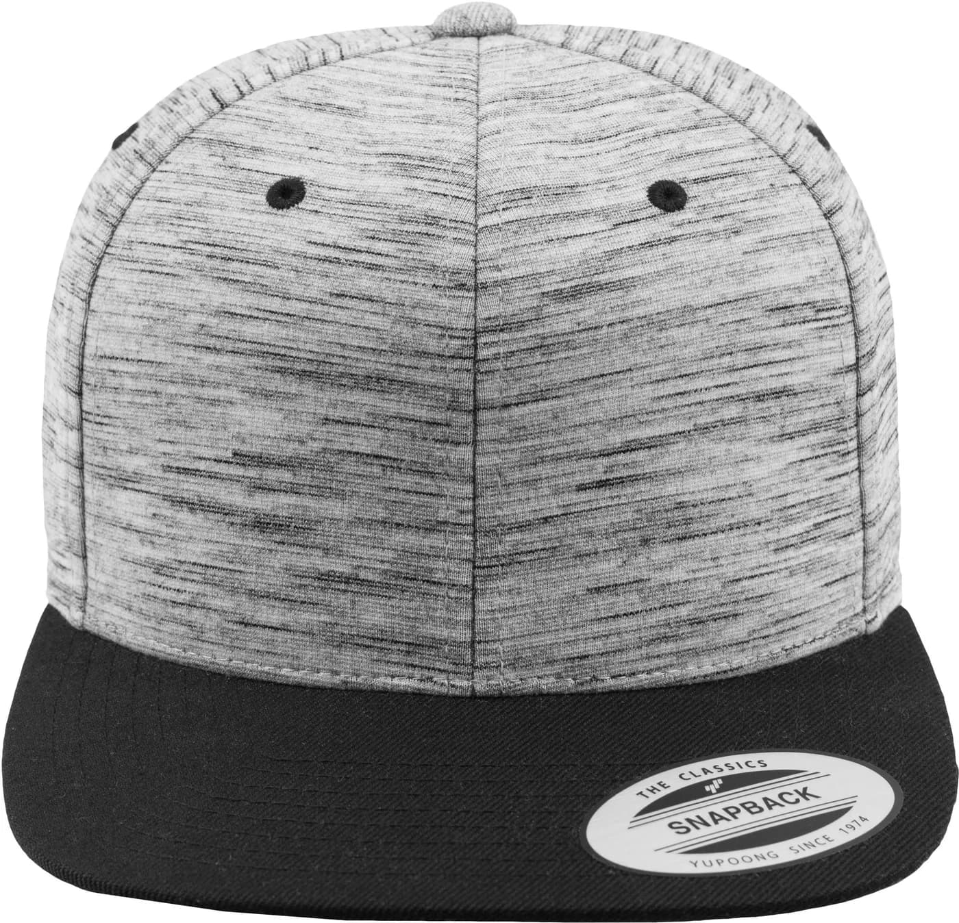 Stripes Melange Crown Snapback
