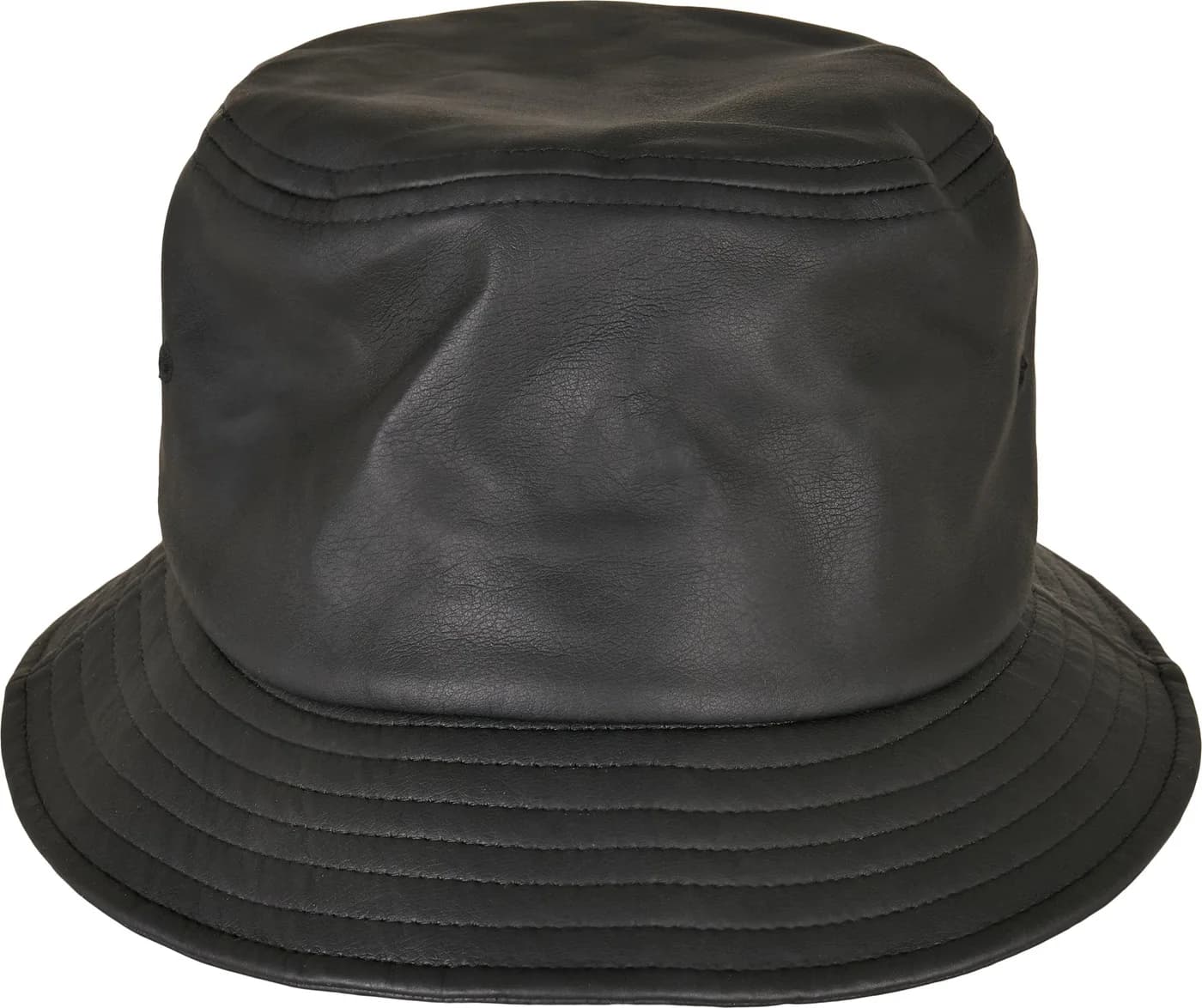 Imitation Leather Bucket Hat