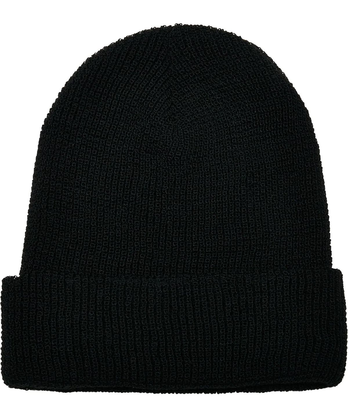 Recycled Yarn Waffle Knit Beanie