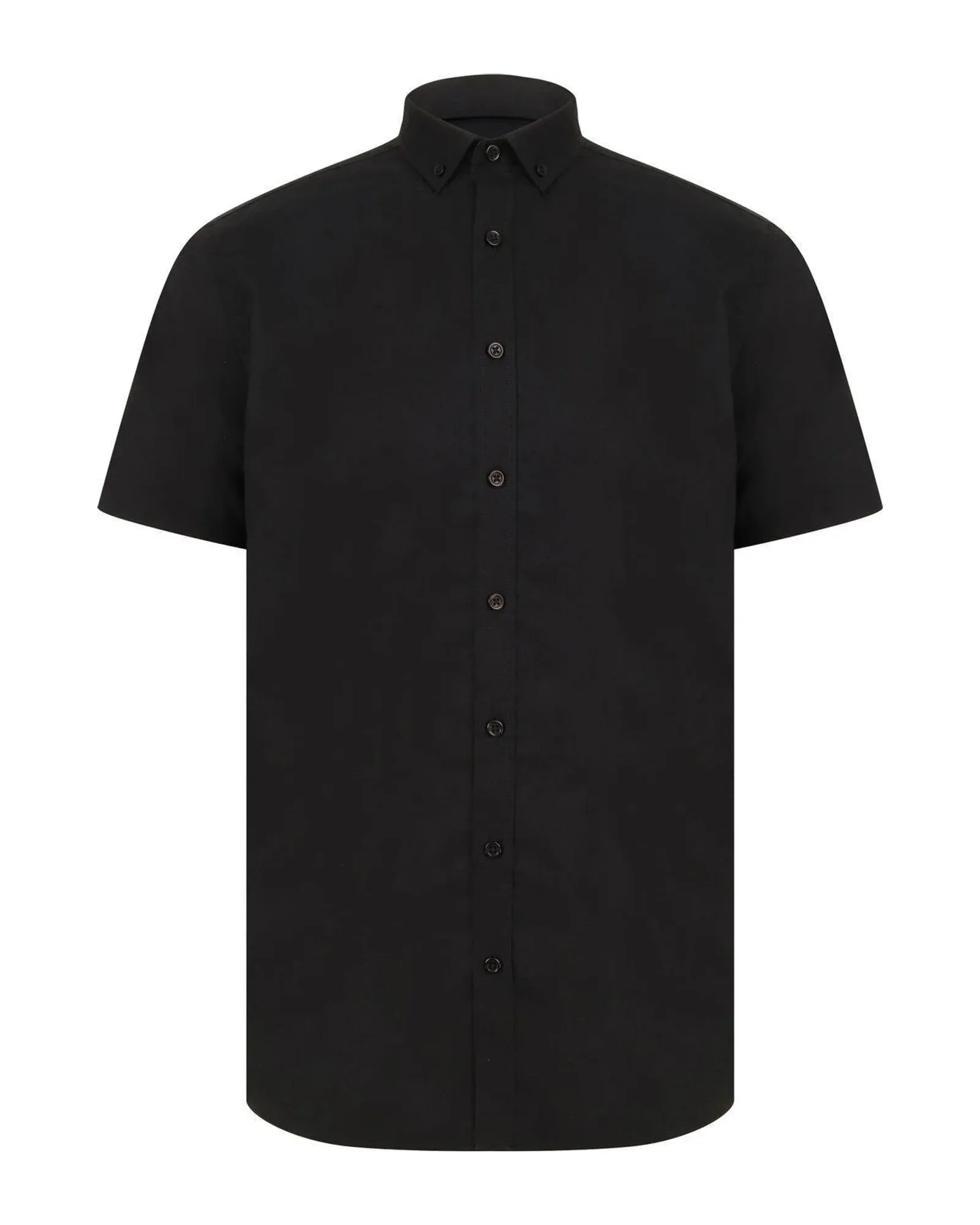 Modern Short Sleeve Oxford Shirt