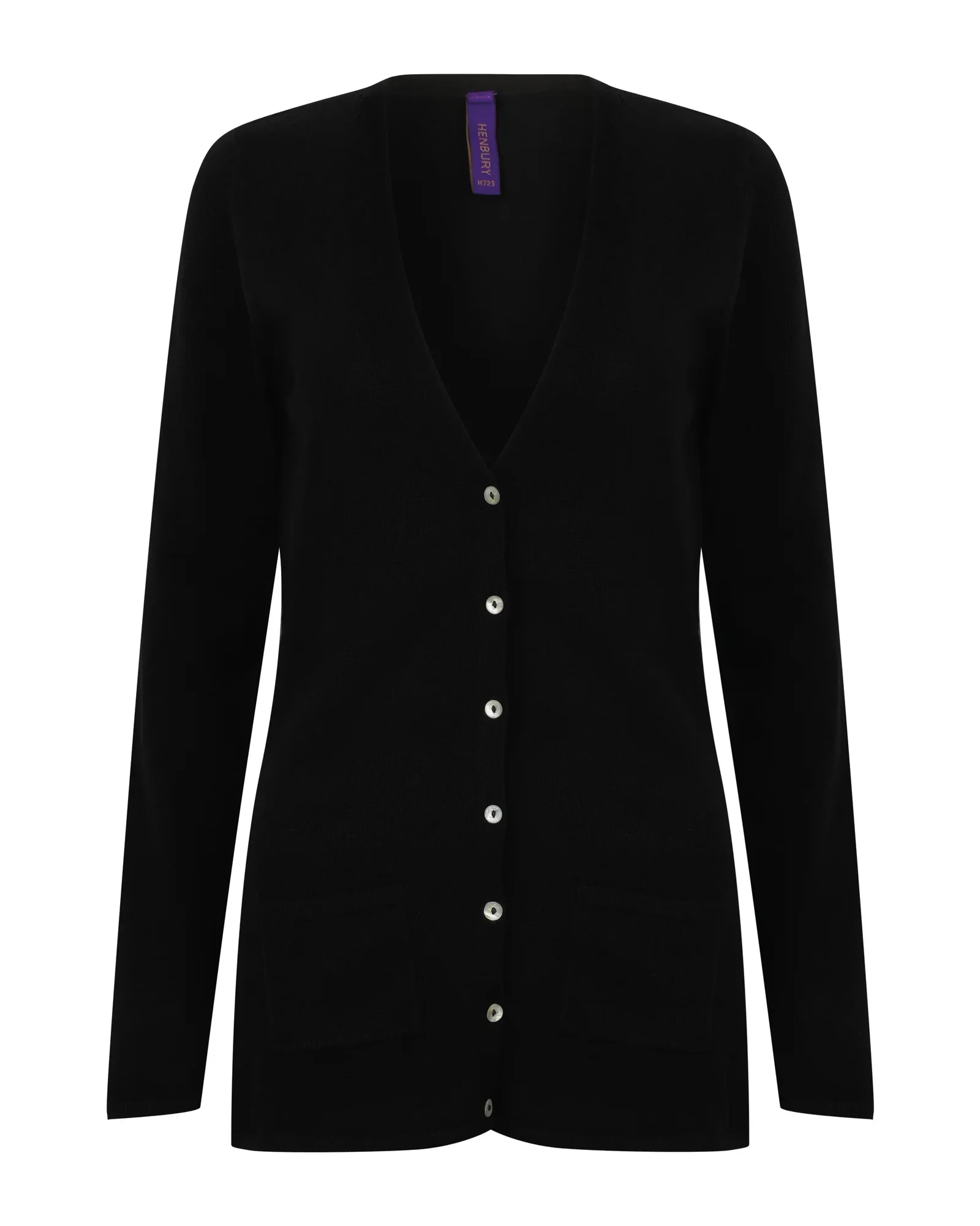 Women's V-Button Cardigan