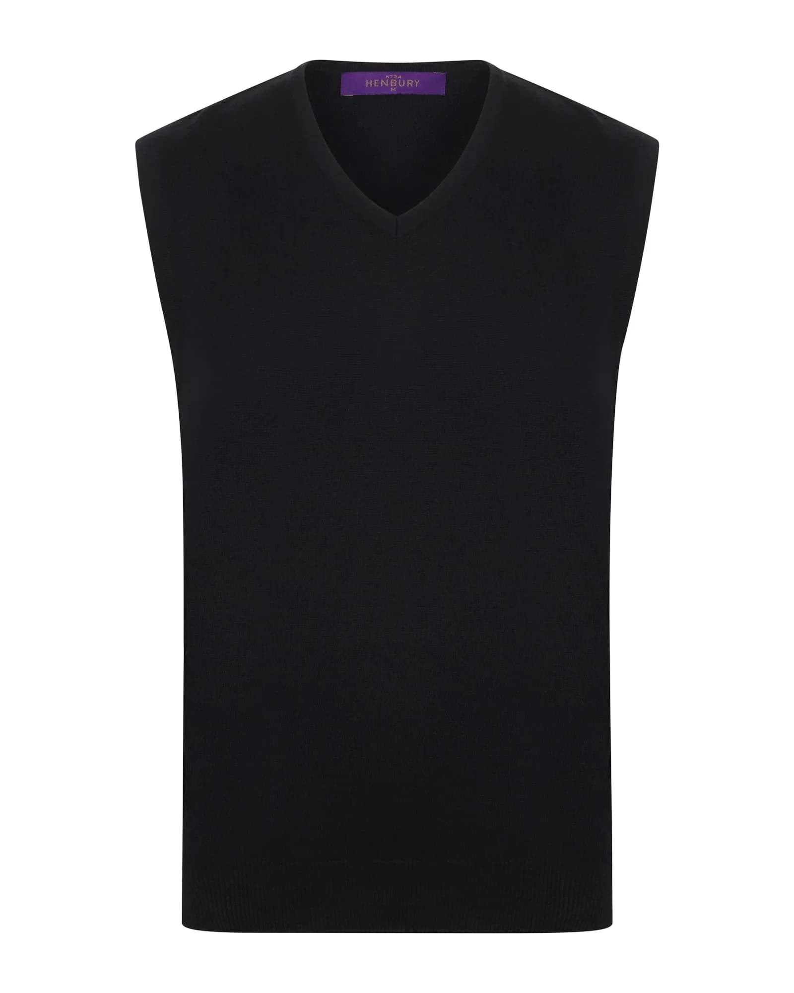 Sleeveless V-Neck Jumper