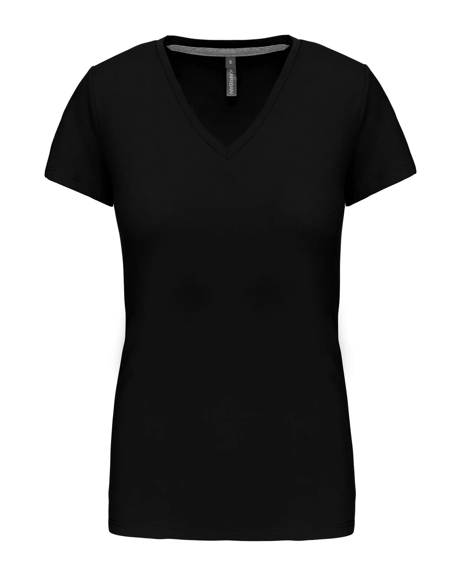 Ladies' Short-Sleeved V-Neck T-Shirt