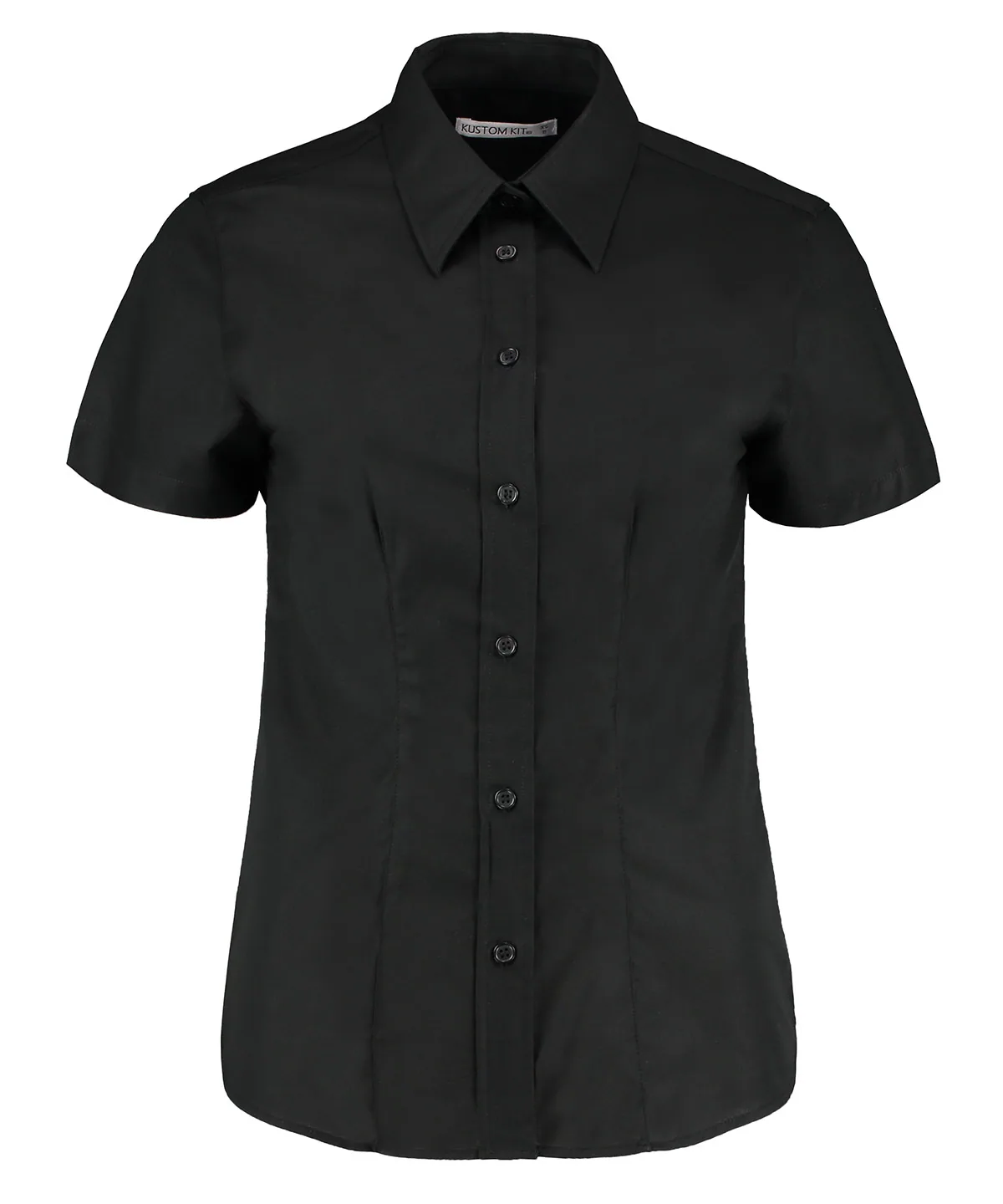 Women's Workplace Oxford Blouse Short-Sleeved (tailored Fit)