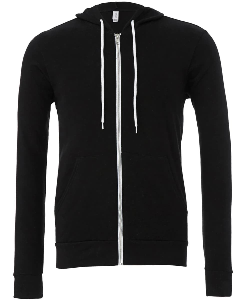 Unisex Polycotton Fleece Full-Zip Hoodie